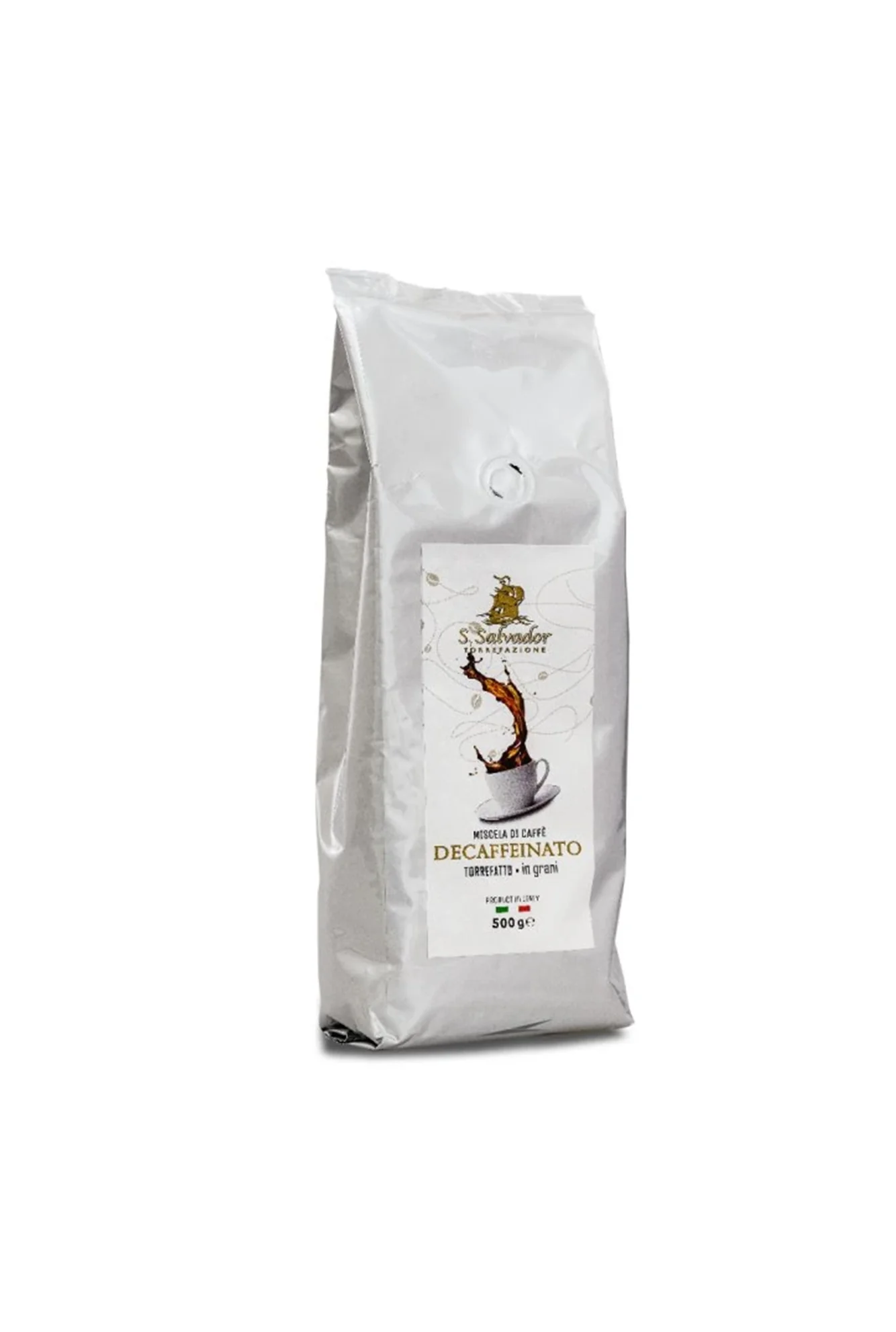 San Salvador Decaffeinato 500 g Zrnková káva