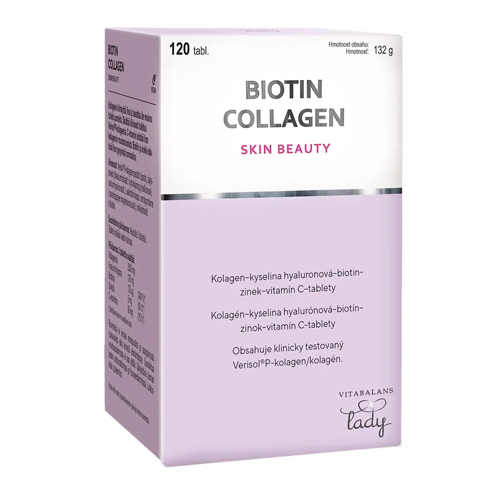 Vitabalans Biotin Collagen Skin Beauty 120 tablet