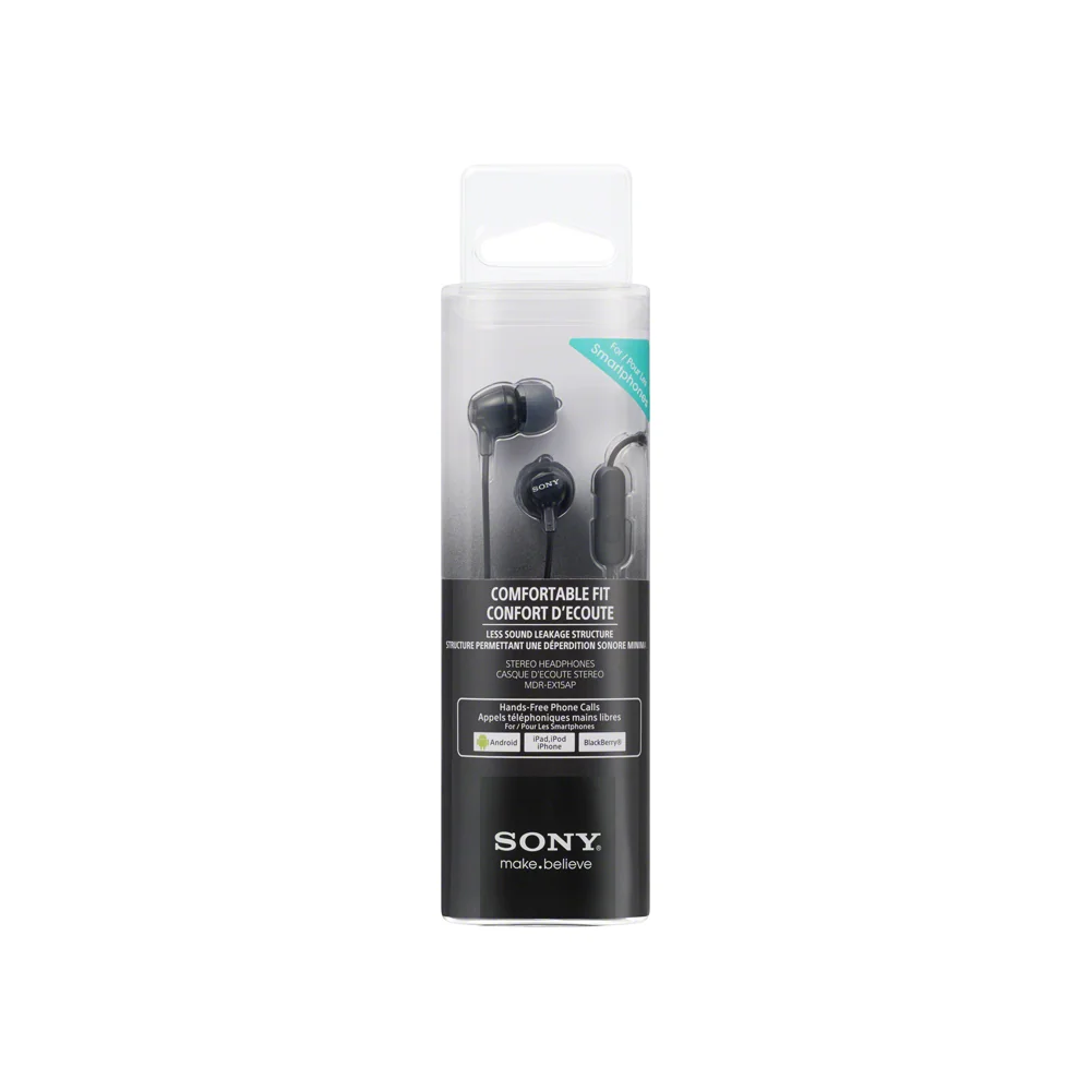 SONY MDR EX15APB sluchátka