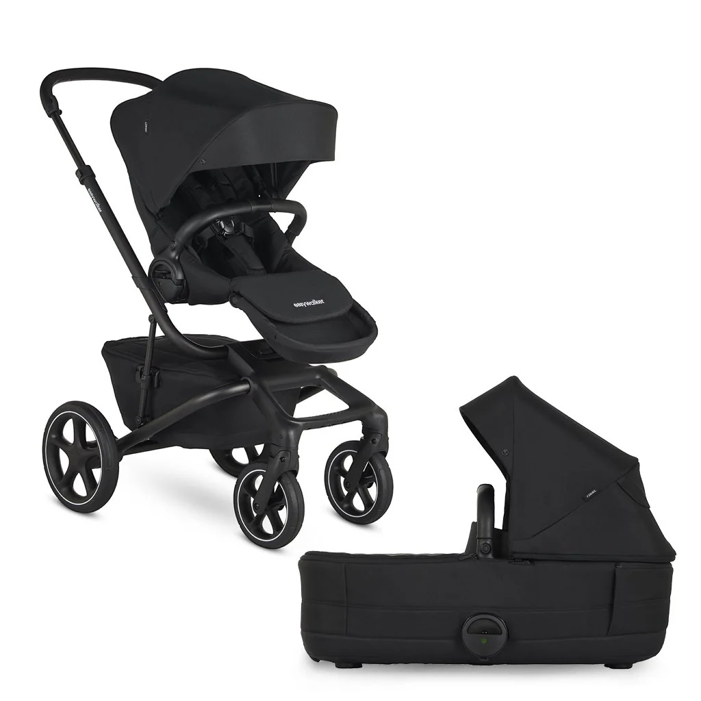 Easywalker Kočárek kombinovaný Jimmey 2v1 Pepper Black LITE RWS 