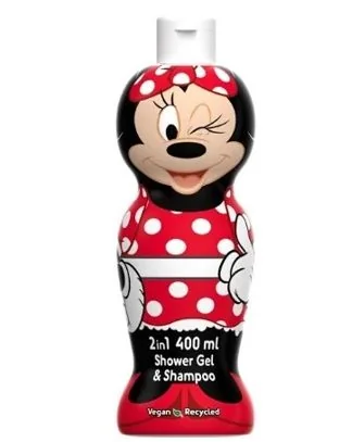 Disney Minnie Mouse sprchový gel a šampon 2v1 400 ml