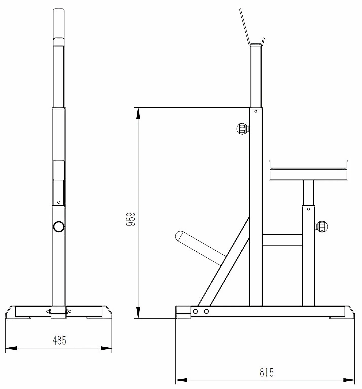 TRINFIT Rack Hx4 