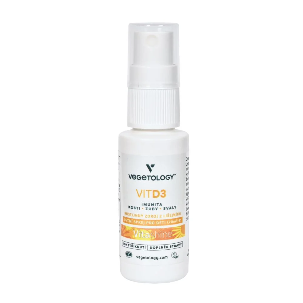 Vegetology VitD3 Vitashine 1000 IU sprej 20 ml