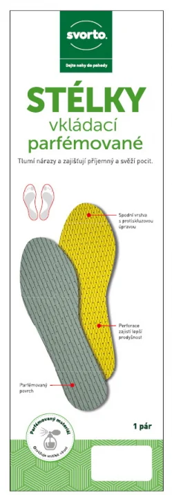 Svorto 062 Stélky vkládací parfémované vel. 35–36 1 pár