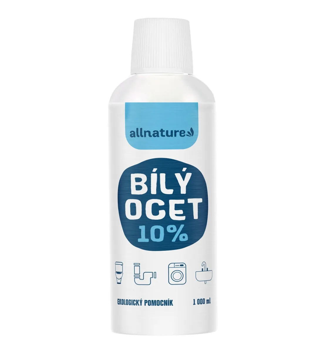 Allnature Bílý ocet 10% 1000 ml