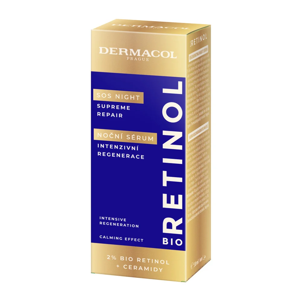 Dermacol Bio Retinol noční sérum 30 ml