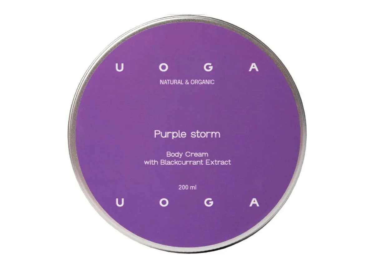 Uoga Uoga Hydratační tělový krém Purple Storm 200 ml