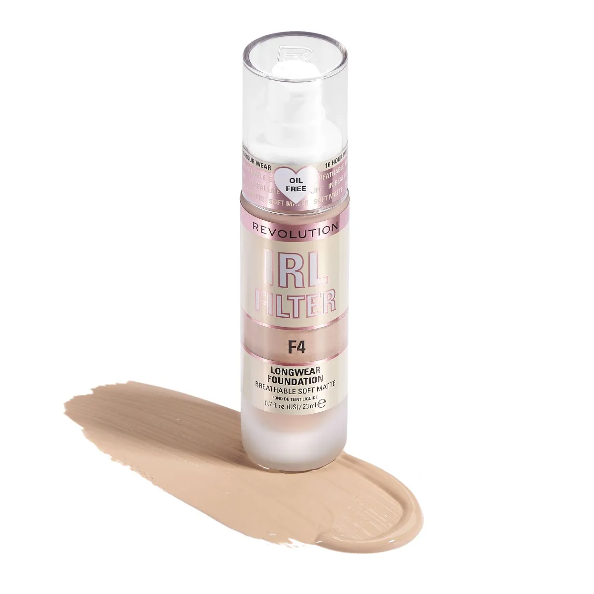 Makeup Revolution IRL Filter Longwear Foundation F4 make-up 23 ml