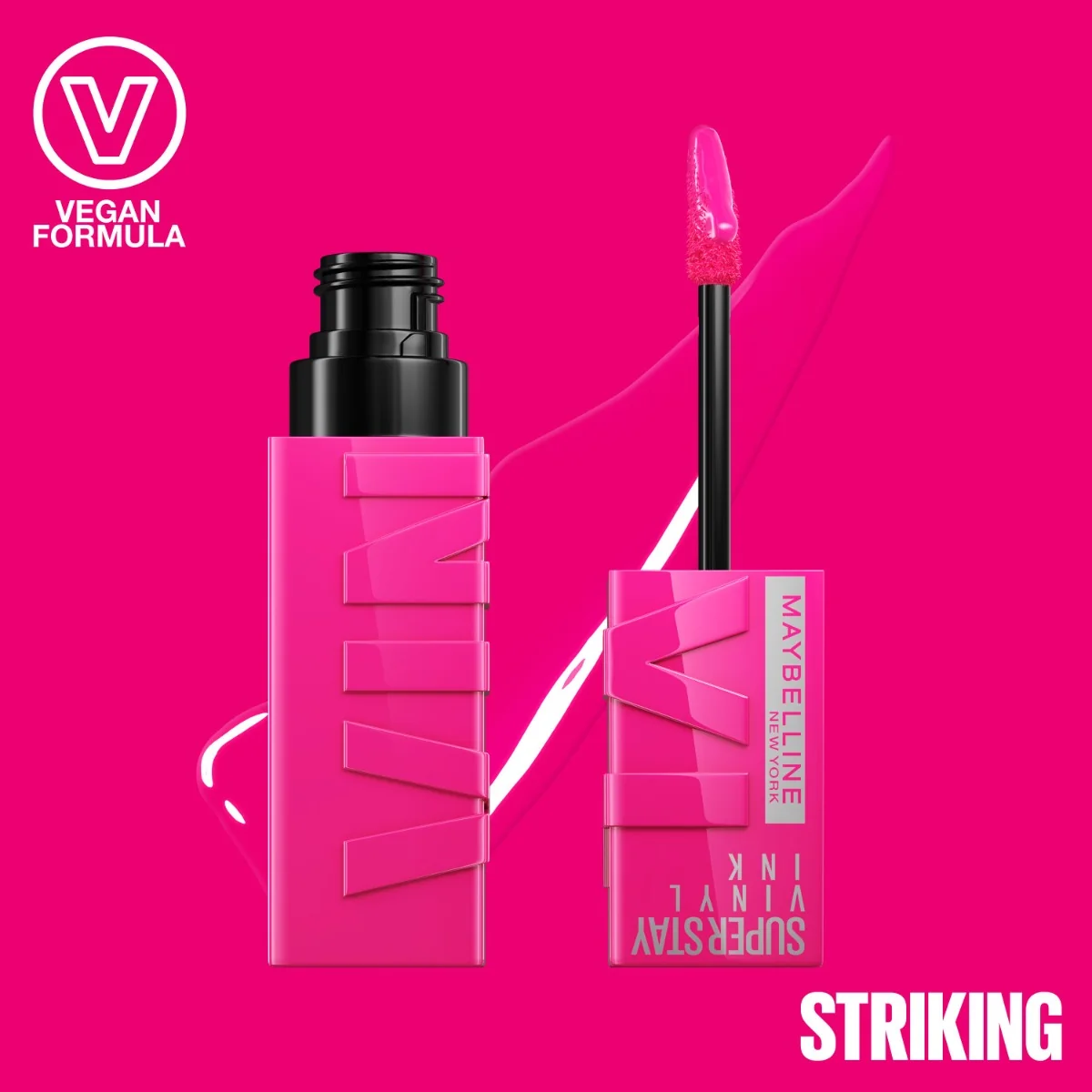 Maybelline SuperStay Vinyl Ink 150 Striking tekutá rtěnka 4,2 ml