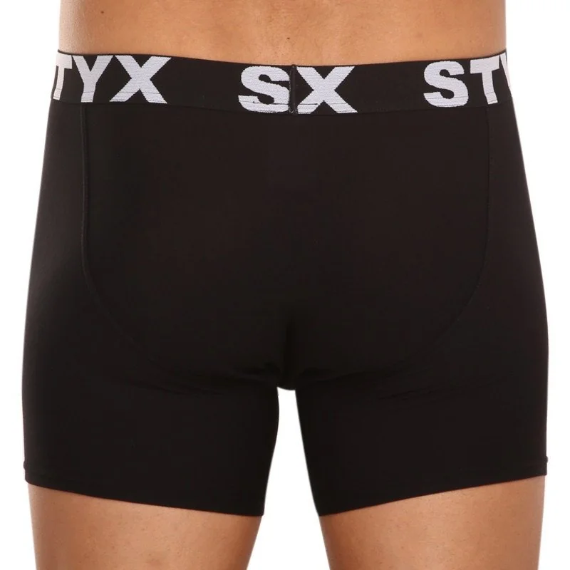 Styx 7PACK pánské boxerky sportovní guma černé (7G960) L 