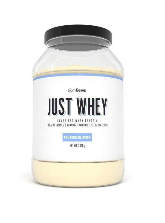 GymBeam Protein Just Whey white chocolate coconut 2000 g