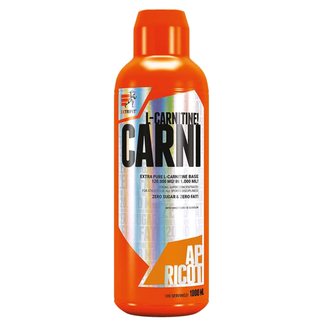 Extrifit Carni Liquid 120000mg 1000ml - jahoda, máta