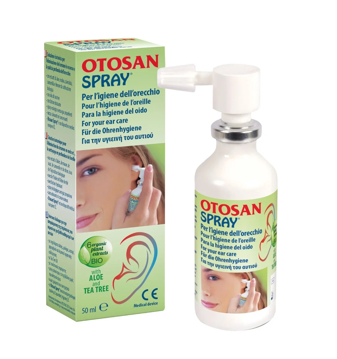 OTOSAN Ušní sprej s BIO extrakty 50 ml