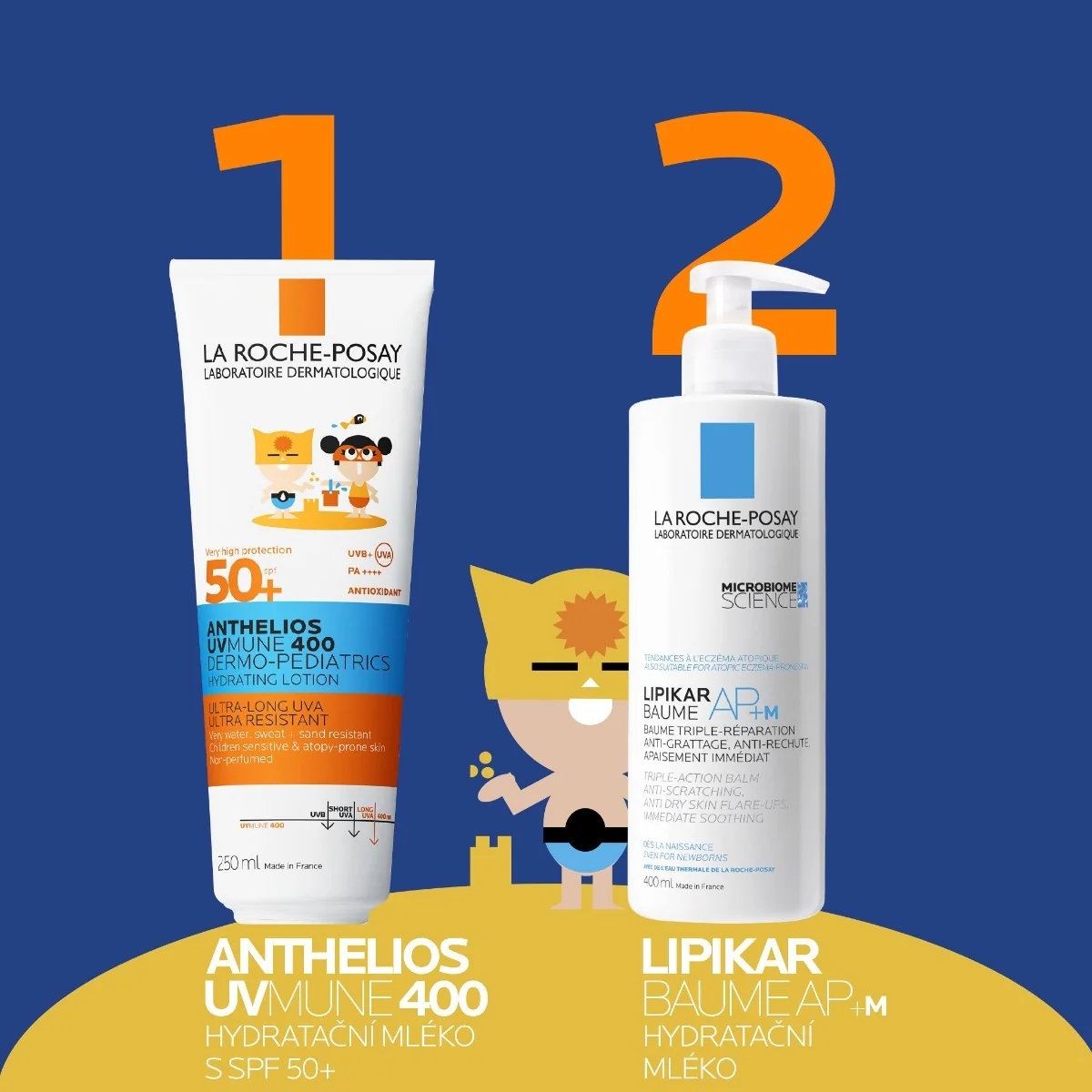 La Roche-Posay Anthelios Dermo-pediatrics SPF50+ mléko 250 ml