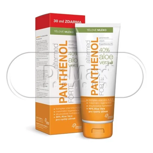 ALTERMED Panthenol Forte 9% mléko Aloe Vera 230ml