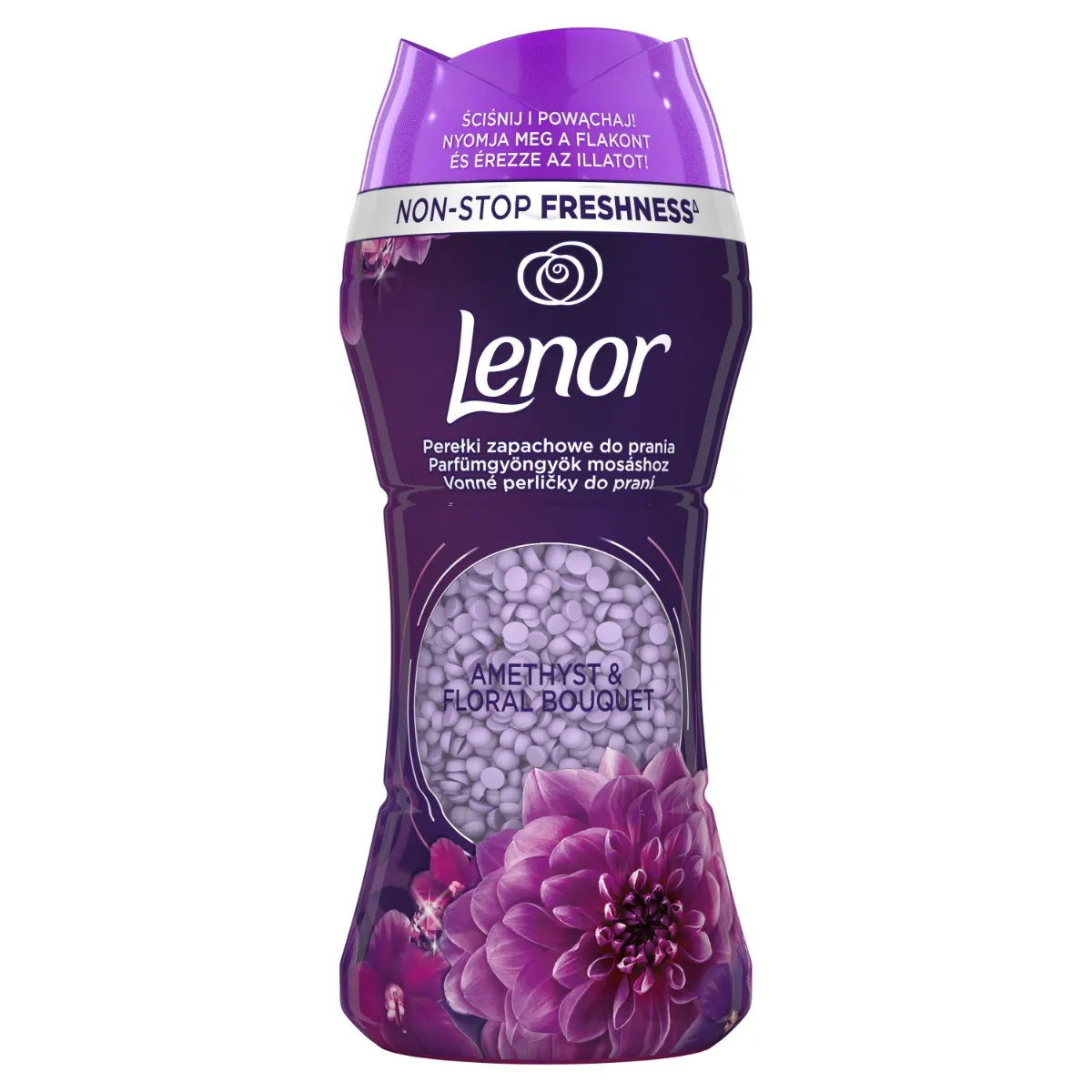 Lenor Vonné perličky Amethyst & Floral Bouquet 210 g