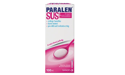 Paralen SUS 24 mg/ml perorální suspenze 100 ml