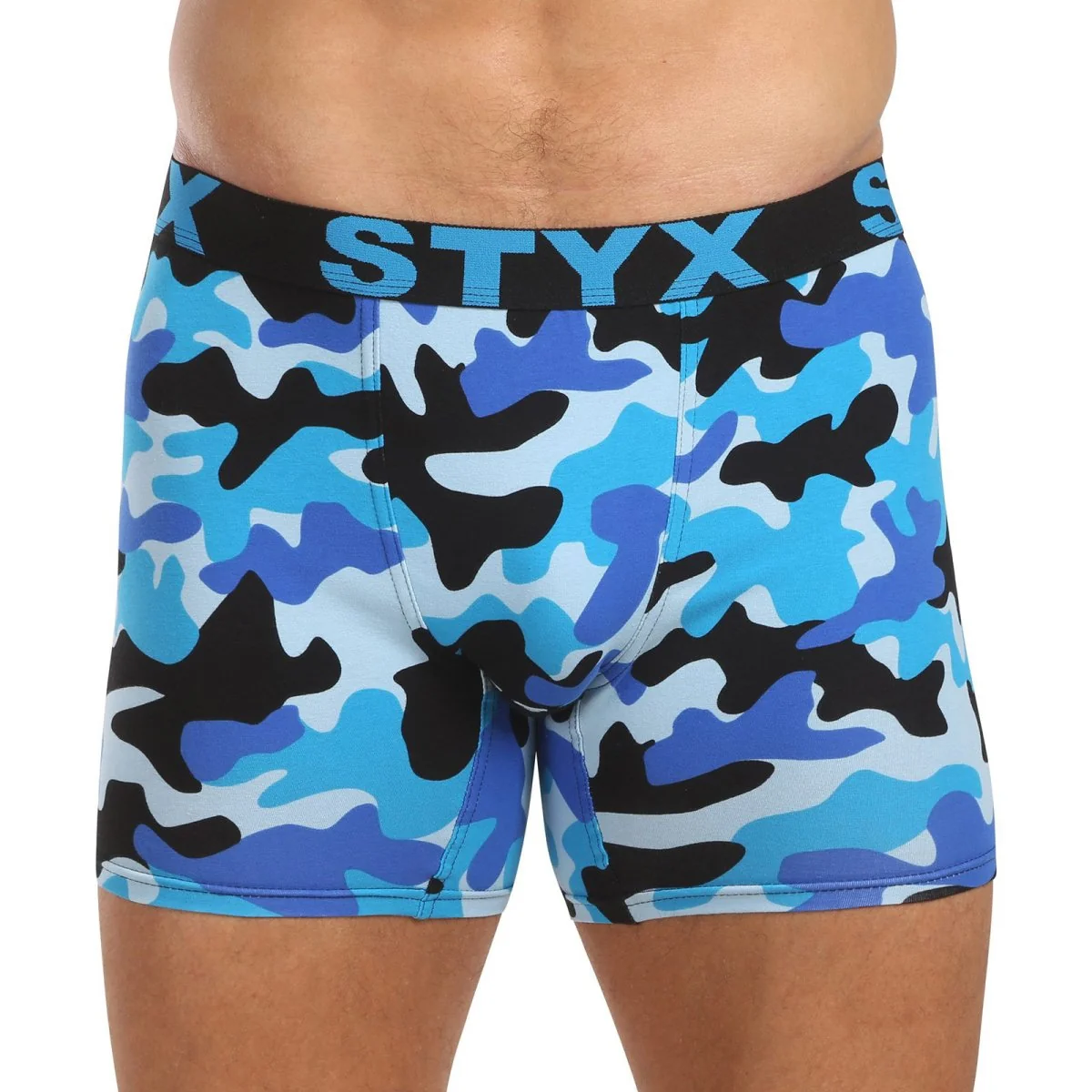 Styx 3PACK pánské boxerky long art sportovní guma vícebarevné (3UN15780) XXL 