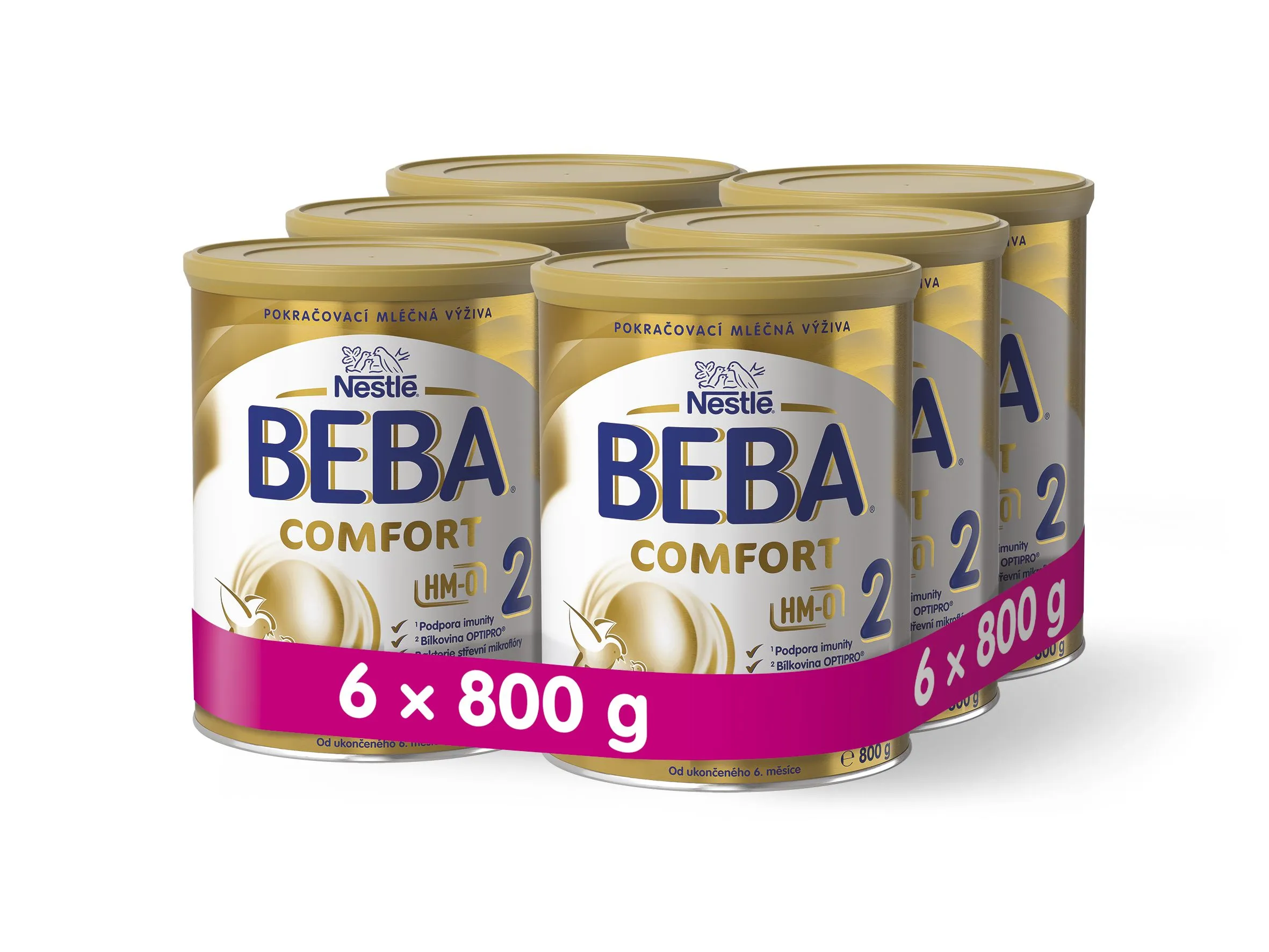 BEBA COMFORT 2 HM-O 6x800 g