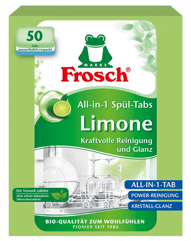 Frosch Tablety do myčky All i 1 Citron EKO 50 tablet