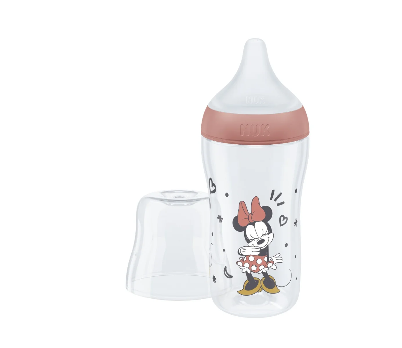 NUK Perfect Match Láhev Mickey mix barev 3m+ 260 ml 1 ks