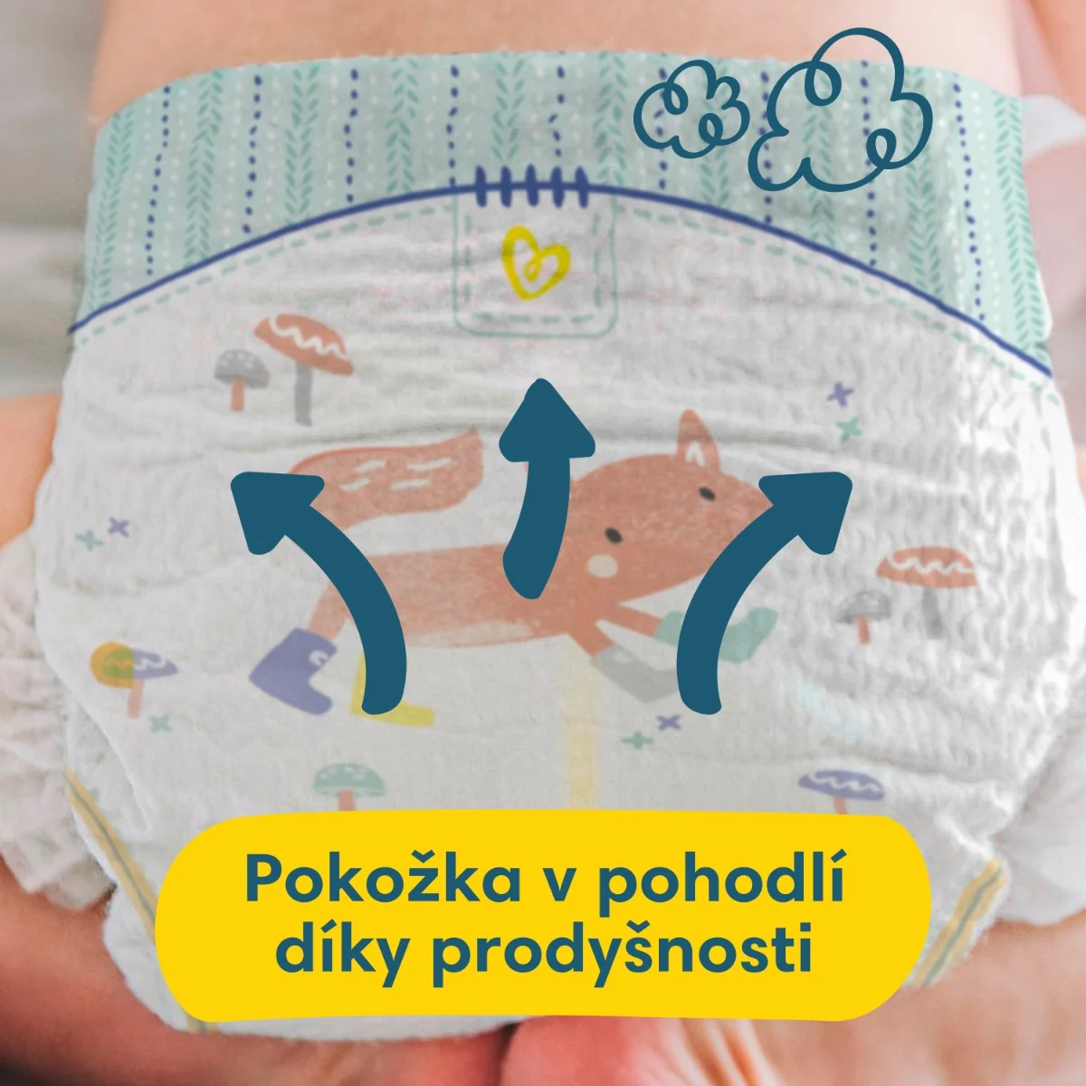 Pampers Premium Care vel. 1 2–5 kg dětské pleny 72 ks