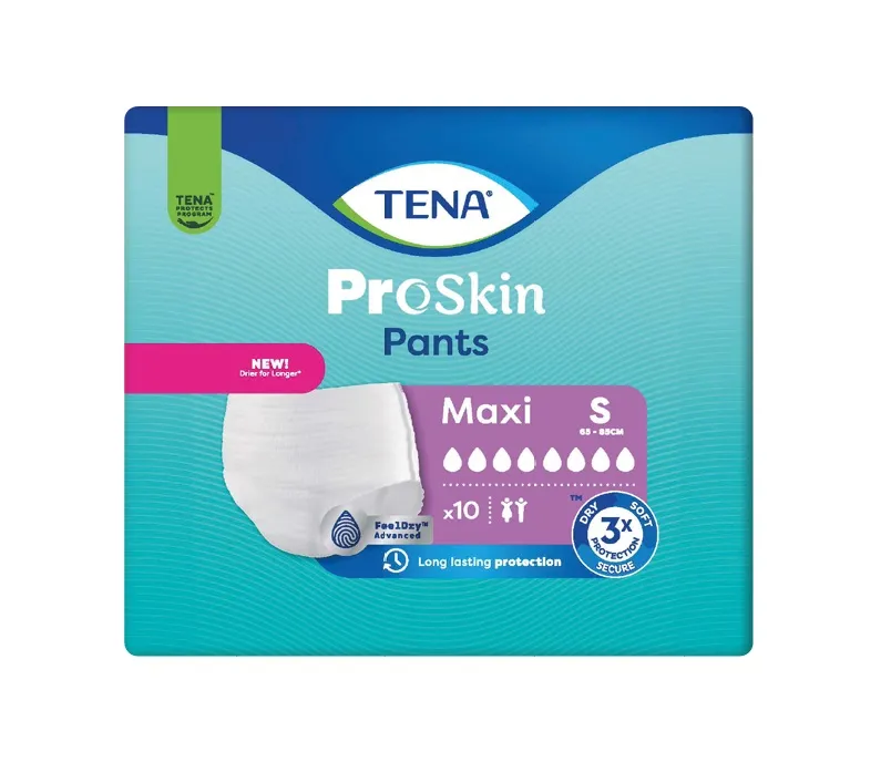 Tena Pants ProSkin Maxi S inkontinenční kalhotky 10 ks