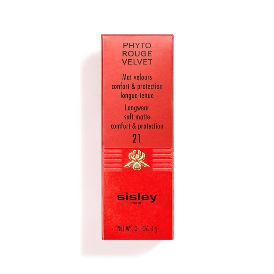 Sisley Phyto-Rouge Velvet 21 Rose Pop matná rtěnka 3 g