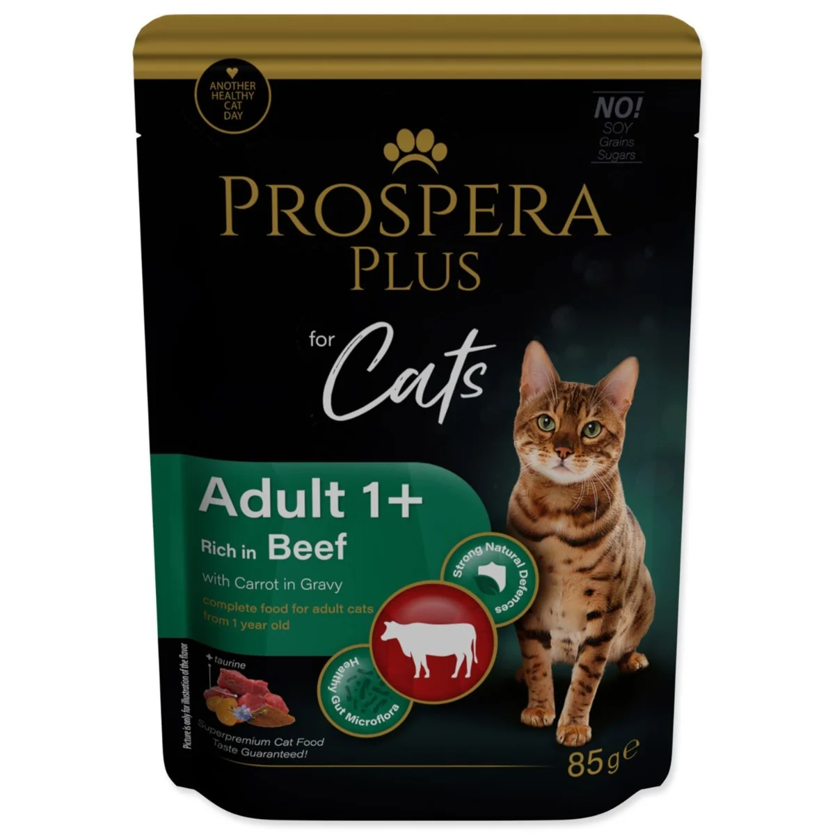 PROSPERA Plus Adult 1+ Beef Carrot kapsička 85 g