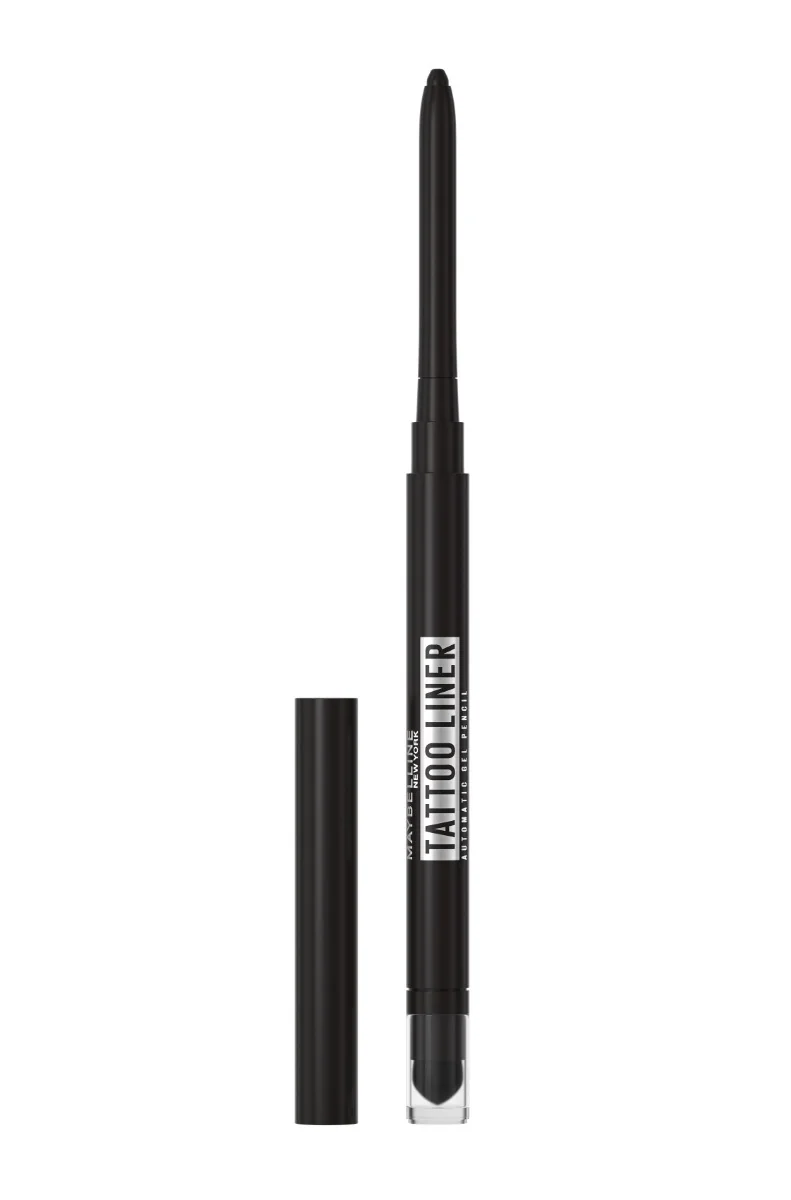 Maybelline Tattoo Liner Gel Pencil odstín 010 Smokey Black gelová tužka na oči 1,3 g