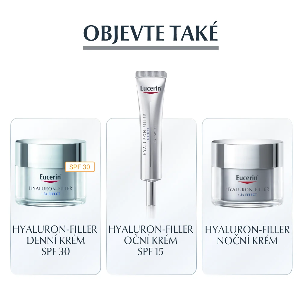 Eucerin Hyaluron-Filler + 3x Effect sérum proti vráskám 6x5 ml