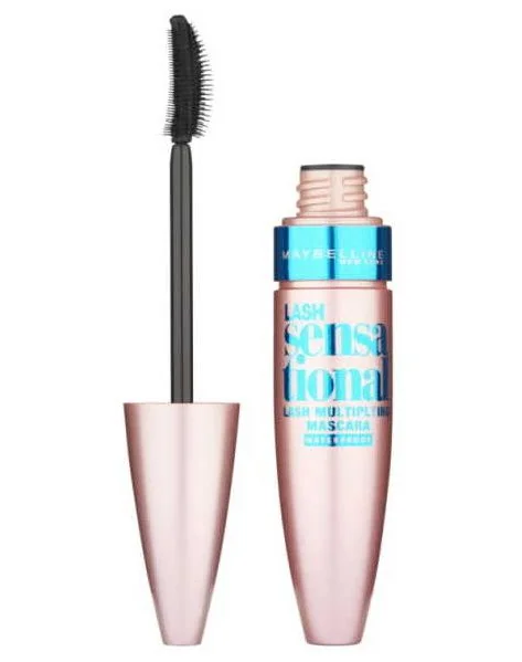 Maybelline Lash Sensational Black voděodolná řasenka 9,4 ml