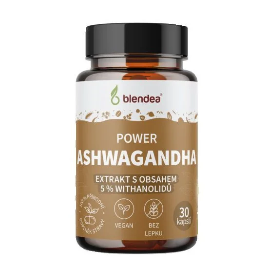 Blendea Power Ashwagandha 30 kapslí