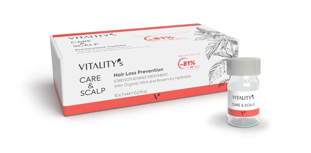 Vitality’s Care & Scalp posilující lotion 10x7 ml