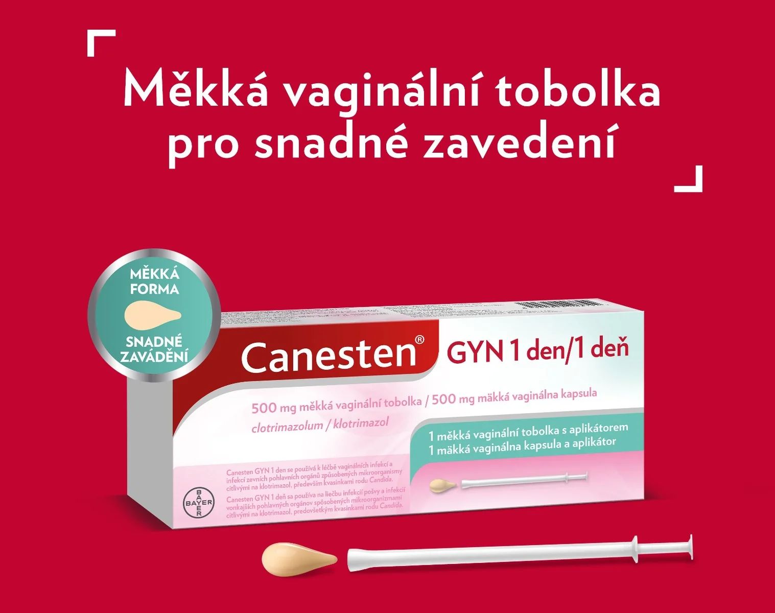 Canesten GYN 1 den 1 vaginální tobolka