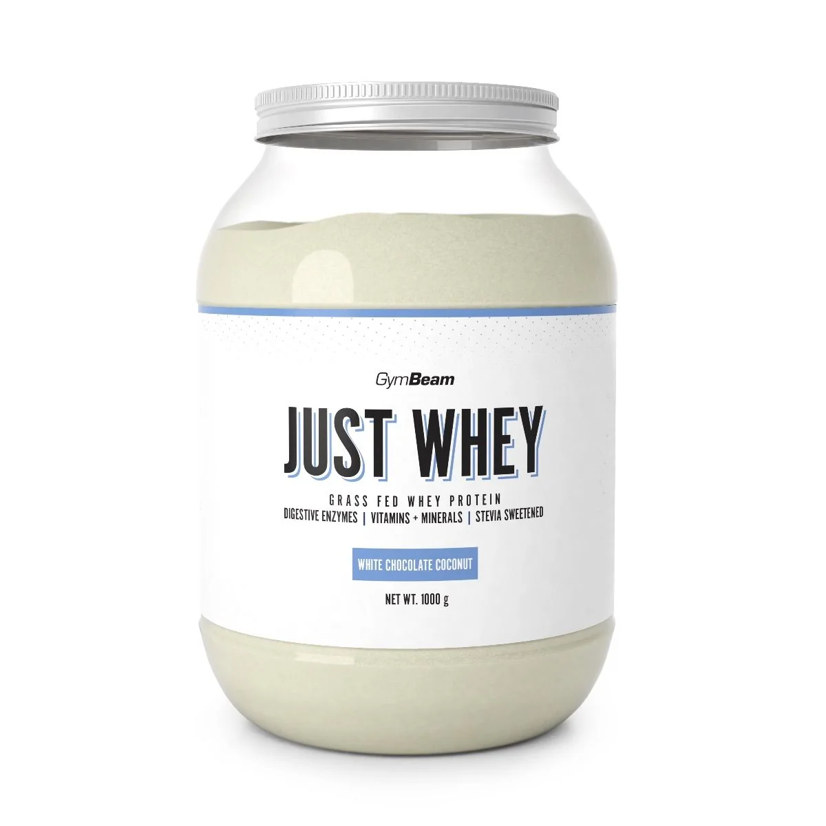 GymBeam Protein Just Whey white chocolate coconut 1000 g