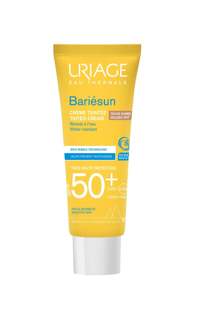 Uriage Tónovaný opalovací krém zlatý odstín SPF50+ 50 ml