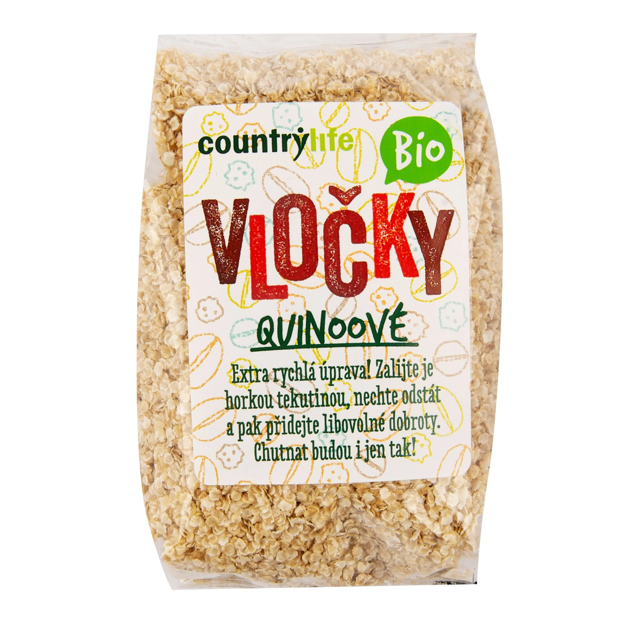 Country Life Vločky quinoové BIO 250 g