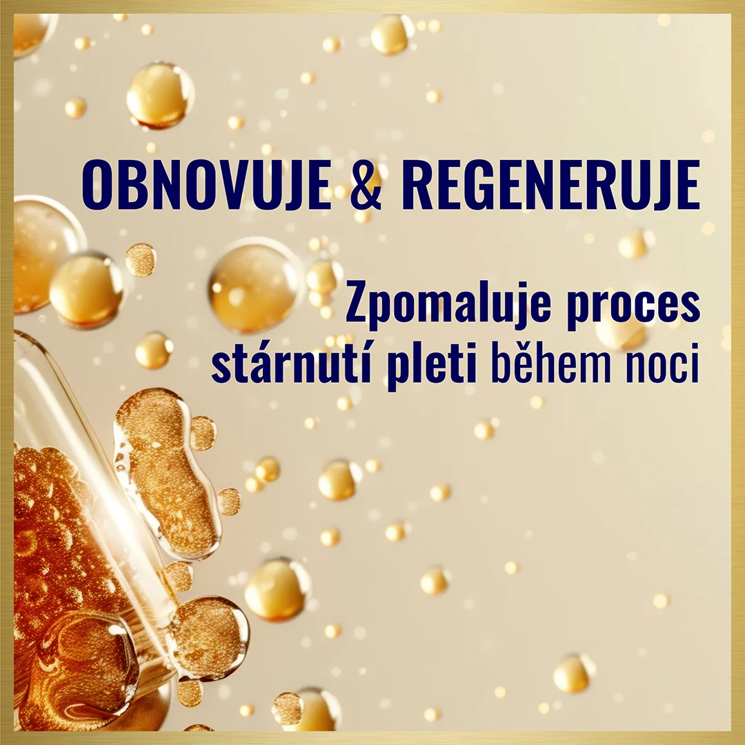 Dermacol Gold Elixir Omlazující kaviárový noční krém 50 ml