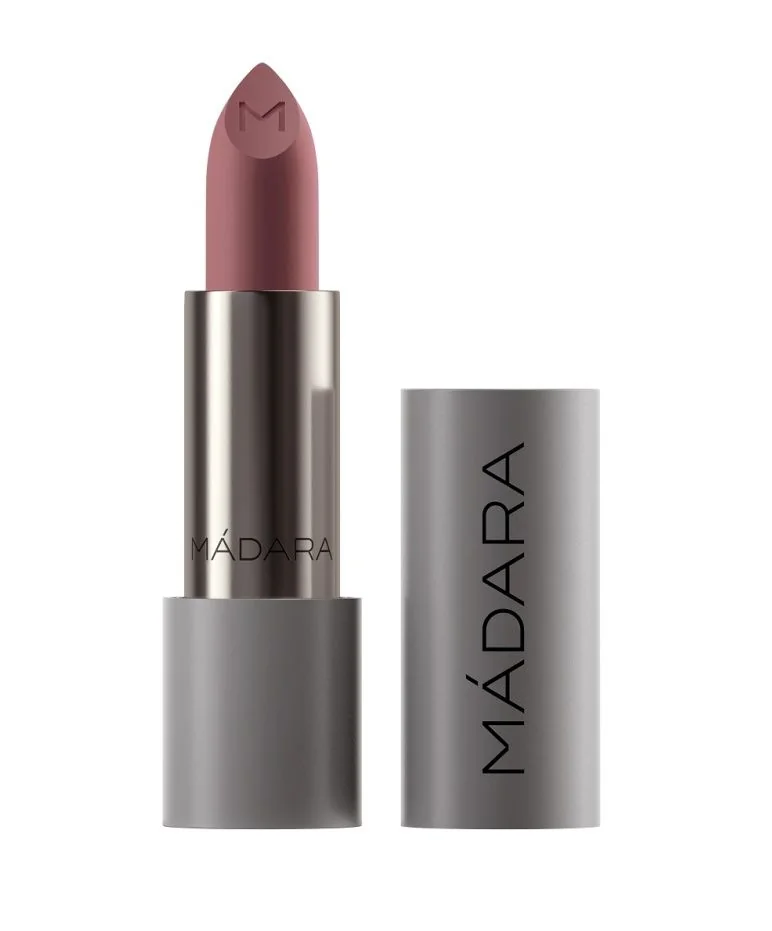 MÁDARA Velvet Wear Cool Nude matná krémová rtěnka 3,8 g