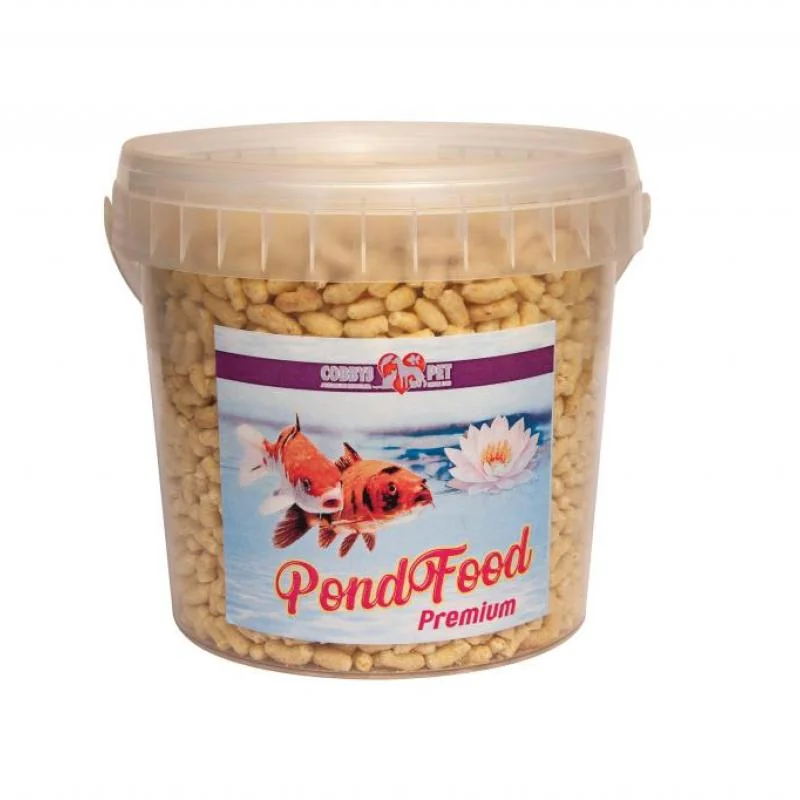 Cobbyspet POND STICKS NATUR 1l / 100g kbelík 