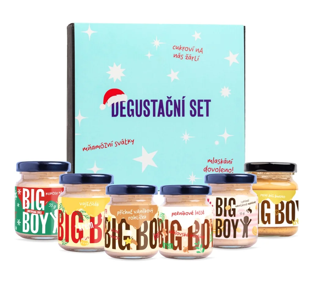 BIG BOY Degustační set Vánoce 2024 6x55 g