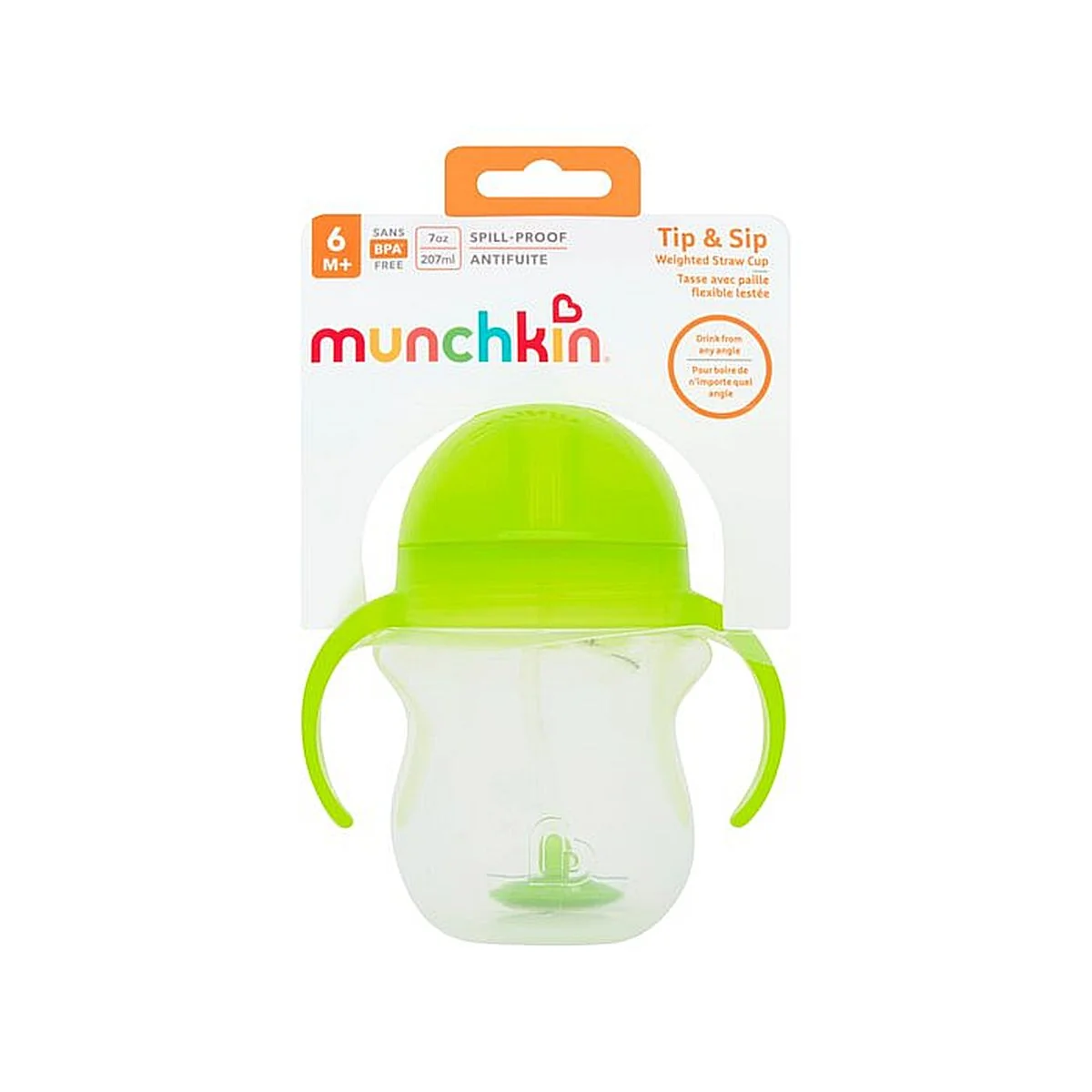 Munchkin Click Lock™ Hrneček 207 ml zelený