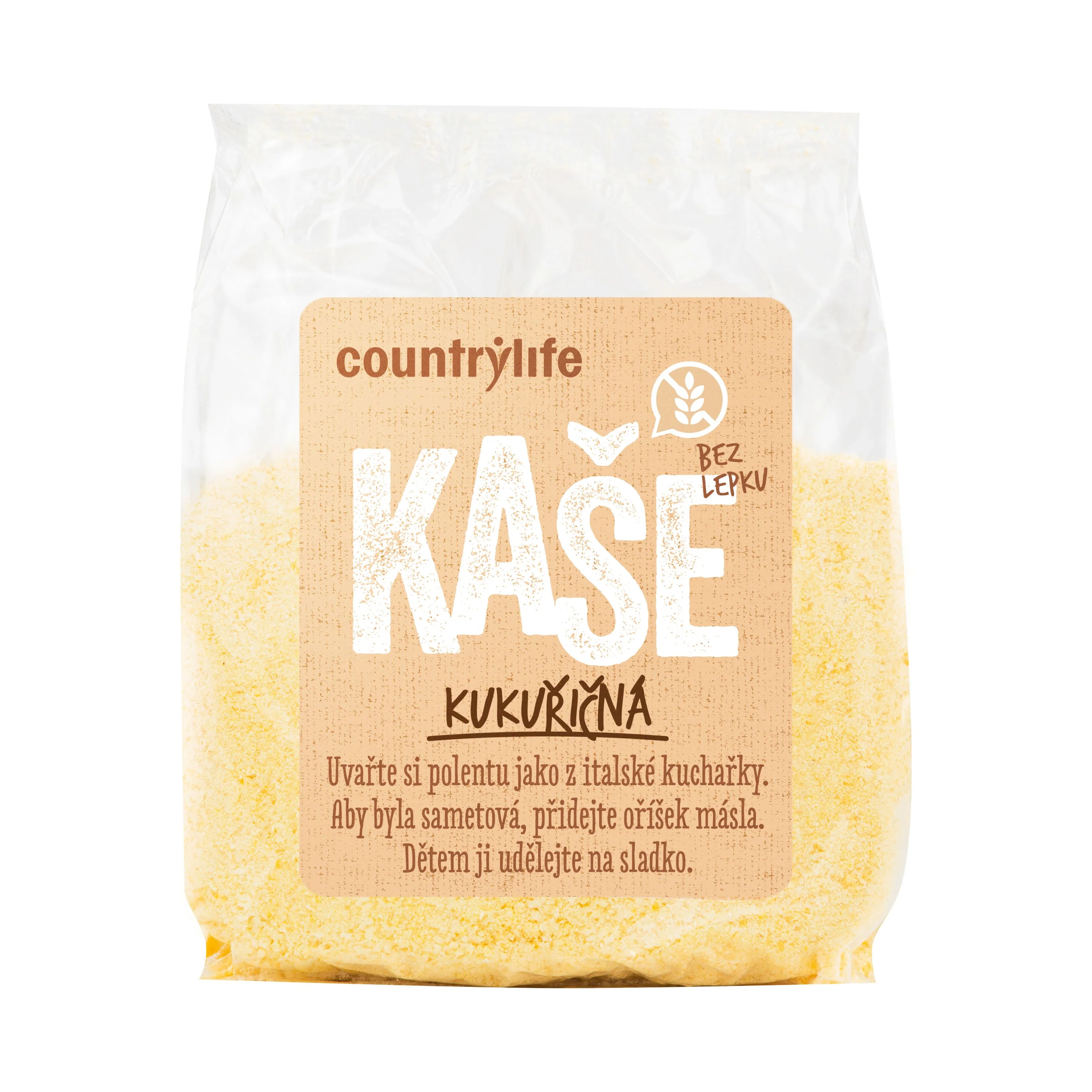 Country Life Kaše kukuřičná bez lepku 250 g