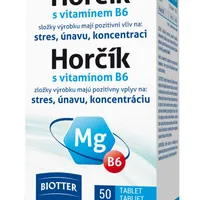 Biotter Hořčík 125 mg s vitamínem B6