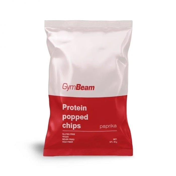 GymBeam Proteinové čipsy paprika 40 g