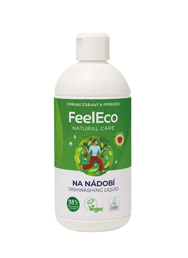 Feel Eco Na nádobí s vůní maliny 500 ml