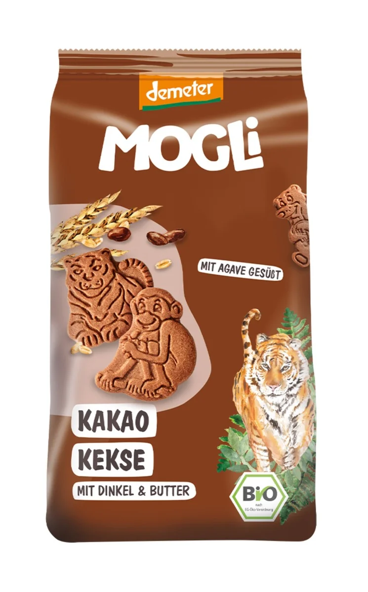 MOGLi BIO Kakaové sušenky 125 g