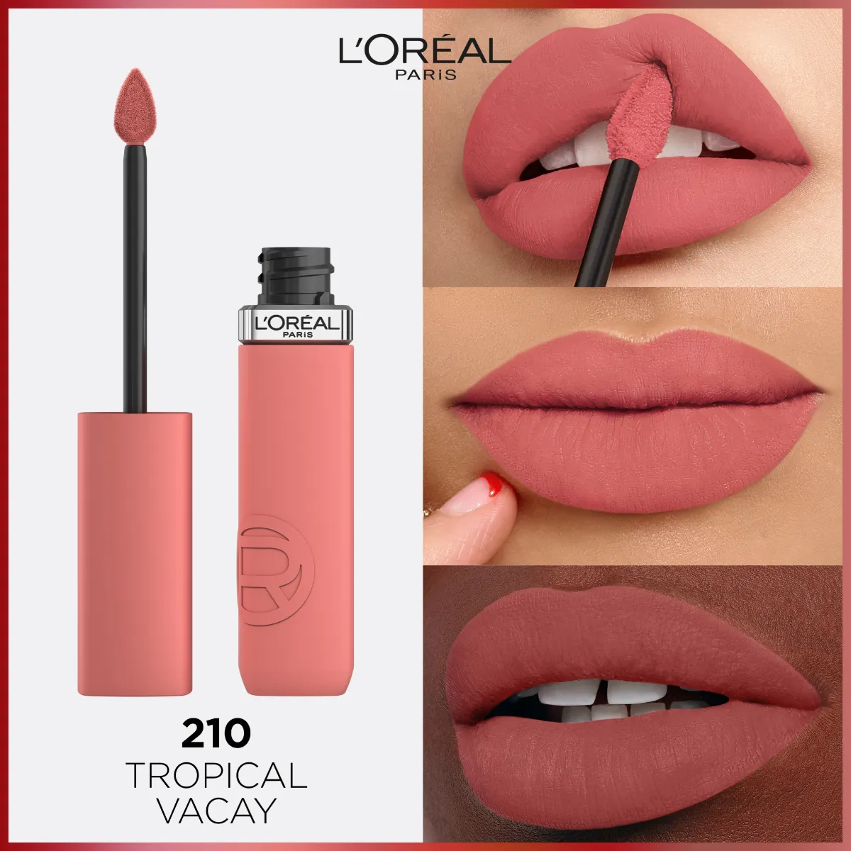 Loréal Paris Infaillible Matte Resistance 210 Tropical Vacay rtěnka 5 ml