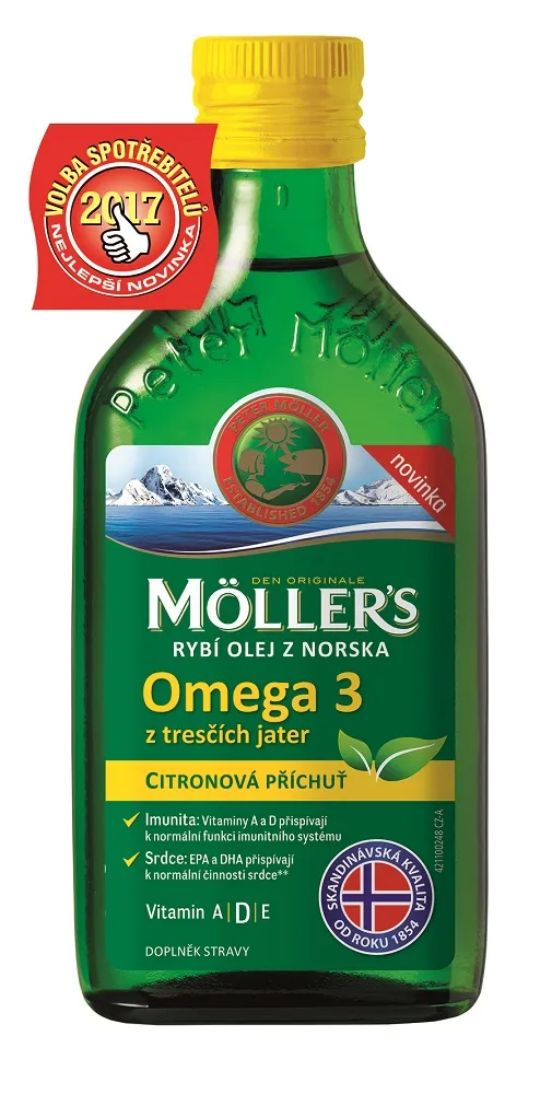 Mollers Omega 3 Citron 250 ml